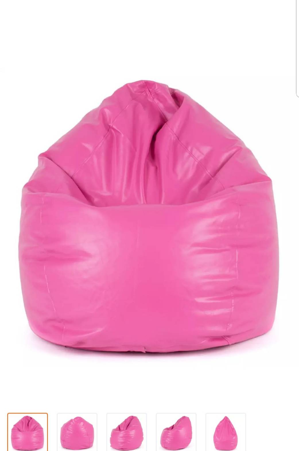 Esupersave ทรงหยดน้ำ รุ่น Beanbag Dia 80cm.สีชมพูบานเย็น